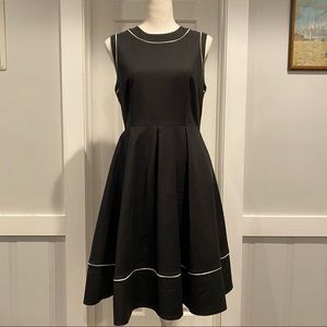 ♠️  Kate Spade Contrast Piping Dress